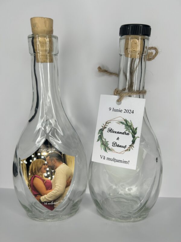 sticle marturii 250 ml - Sticla Marturie 250ml Nunta Ikona