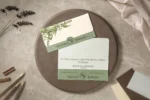 Invitatie de nunta ieftina sub 1 leu – Cod 7048