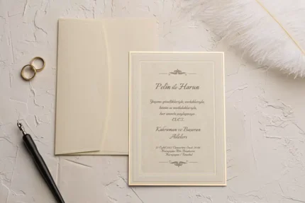 Invitatie de nunta - Cod 9132