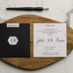 Invitatie de nunta - Cod 9156