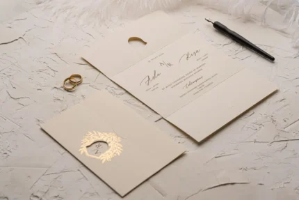 Invitatie de nunta - Cod 9158