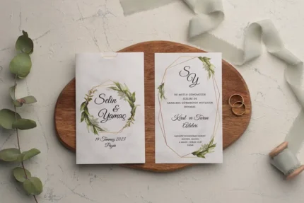 Invitatie de nunta - Cod 9182