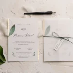 Invitatie de nunta - Cod 9206