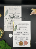 Invitatie de nunta - Cod 9206 - imagine 2