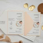 Invitatie de nunta - Cod 9349