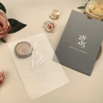 Invitatie de nunta din plexiglass - Cod 96942