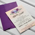 Invitatie de nunta - Cod 10585