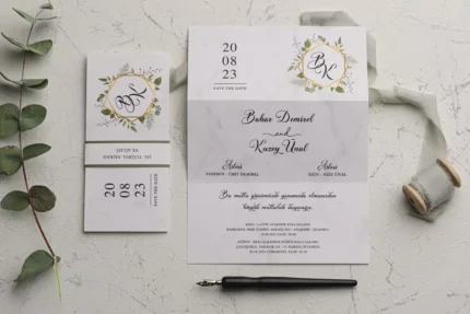 Invitatie de nunta - Cod 9209