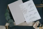 Invitatie de nunta nu contine plicul - Cod 19355