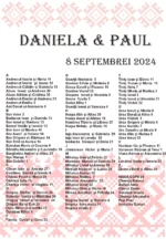Lista de invitati - Traditional 01 - imagine 2