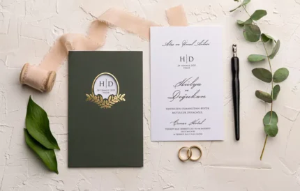 Invitatie de nunta - Cod 9163