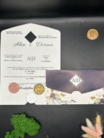 Invitatie de nunta - Cod 9354 - imagine 2