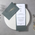 Invitatii de nunta ieftine cod 7116