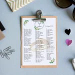 Lista de invitati - Cartoon 16