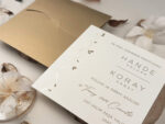 Invitatii de nunta eleganta - cod 13311