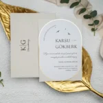 Invitatii de nunta elegant - cod 9254