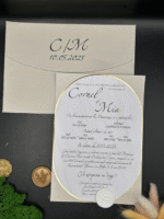 Invitatii de nunta elegant - cod 9254 - imagine 2
