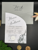 Invitatii de nunta elegante - cod 9273 - imagine 2