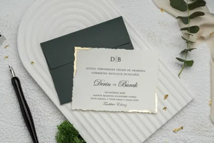 Invitatii de nunta elegante - cod 9319
