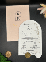 Invitatii de nunta elegante - cod 9356 - imagine 2