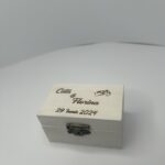 Cutie verighete personalizate - Cod 002