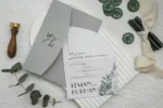 Invitatii de nunta elegante - cod 9273