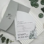 Invitatii de nunta elegante - cod 9273