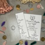 Invitatie handmade - Cod 15