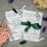 Invitatie handmade - Cod 07