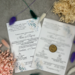 Invitatie handmade - Cod 08