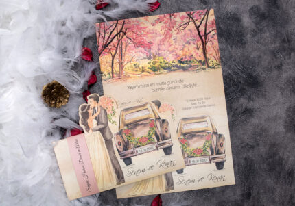 Invitatie de nunta - Cod 63696