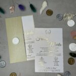 Invitatie handmade - Cod 17