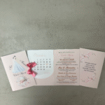 Invitatie 2 in 1 nunta si botez cod 01