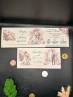 Invitatie de nunta - Cod 7166 - imagine 2