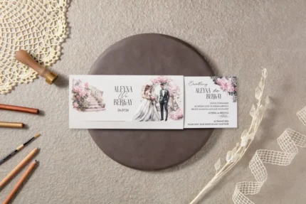 Invitatie de nunta - Cod 7166