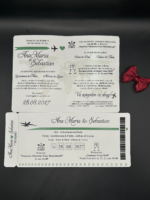 Invitatie de nunta - Cod 2472 - imagine 2