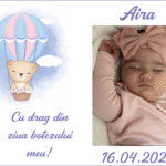 Magneti pentru Botez - Cod 04