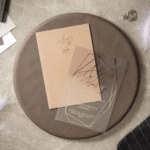 Invitatie de nunta plexiglass - Cod 7035