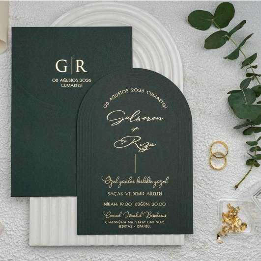9372 Invitatii de nunta - Cod 9372 - imagine 1