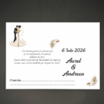Plic de dar clasic personalizat - Ran 08