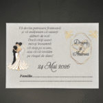 Plic de dar clasic personalizat - Tonlist 05