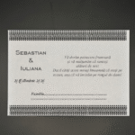 Plic de dar clasic personalizat - Traditional 02