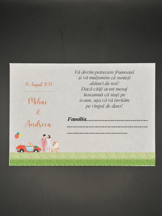 ct1 Plic de dar clasic personalizat - Cartoon 1 - imagine 1