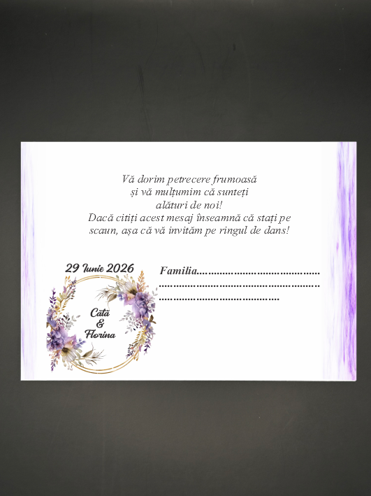 ct7 Plic de dar clasic personalizat - Cartoon 07 - imagine 1