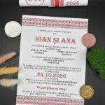 Invitatie de nunta handmade Traditional 02
