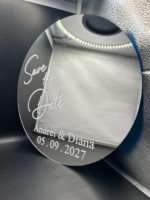 Sticker pentru oglinda SAVE THE DATE