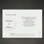 Plic de dar clasic personalizat - Vintage 01