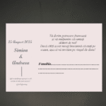 Plic de dar clasic personalizat - Vintage 02