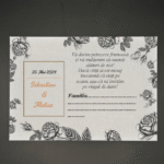 Plic de dar clasic personalizat - Vintage 06