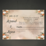 Plic de dar clasic personalizat - Vintage 07